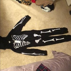 Wildfox skeleton onesie